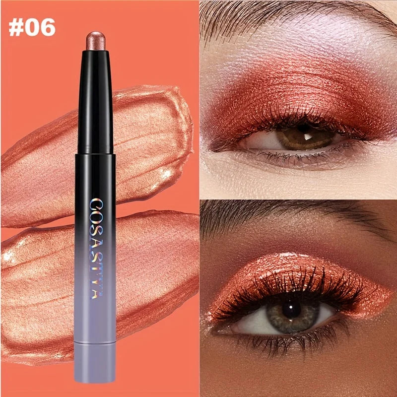 3-in-1 Cream Eyeshadow & Eyeliner Pen – Metallic Brown Shimmer
