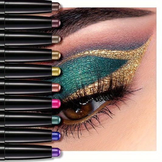 3-in-1 Cream Eyeshadow & Eyeliner Pen – Metallic Brown Shimmer